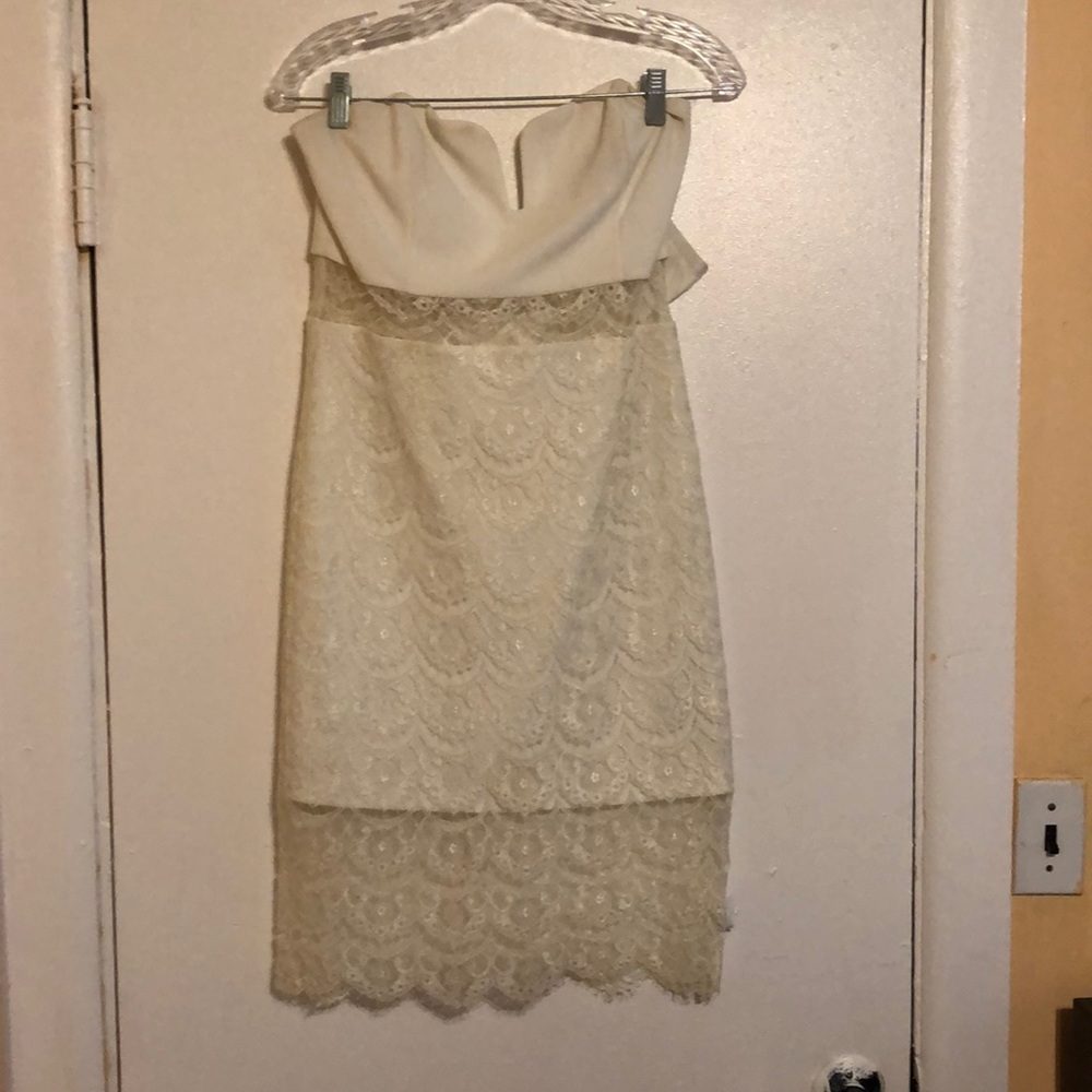 Off white dress